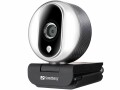 Sandberg Streamer USB Webcam Pro - Caméra de diffusion