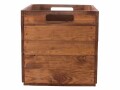 Holz Zollhaus Vintage Holzkiste braun, Materialtyp: Holz, Material: Holz