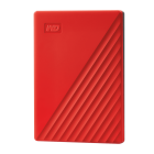 Western Digital Externe Festplatte - My Passport 4 TB, Rot