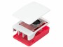 Raspberry Pi Gehäuse SC1159 mit Lüfter Rot/Weiss, Raspberry Pi 5