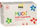 Kreul Fingerfarbe Kreul Mucki 150 ml, 6 Stück, Art