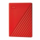 Western Digital Externe Festplatte My Passport 2 TB, Rot, Stromversorgung