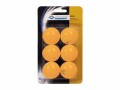 DONIC Schildkröt Tischtennisball Jade 6er Pack Orange, Verpackungseinheit