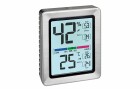 TFA Dostmann Thermo-/Hygrometer EXACTO, Detailfarbe: Silbergrau, Typ