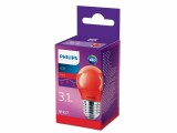 Philips Lampe LED colored P45 E27 RED, Energieeffizienzklasse