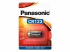 Panasonic Batterie CR123A 1 Stück, Batterietyp: CR123A