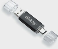 disk2go USB-Stick switch 64GB 30006593 Type-C USB 3.1 Type-A