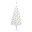 Bild 0 vidaXL Künstlicher Weihnachtsbaum mit Beleuchtung & Kugeln Weiß 210 cm