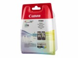 Canon Tinte PG-510 / CL-511 BK, CMY, Druckleistung Seiten