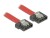 Bild 4 DeLock SATA3-Kabel rot, Clip, flexibel, 30 cm, Datenanschluss