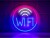 Bild 0 Vegas Lights LED Dekolicht Neonschild Wi-Fi Zone 30 x 30