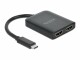 DeLock Monitor Splitter USB Typ-C zu 2X HDMI 4K