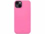 Holdit Back Cover Silicone iPhone 15 Plus Pink, Fallsicher