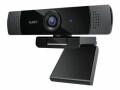 AUKEY Webcam PC-LM1E 1080p Dual Mic, Eingebautes Mikrofon: Ja