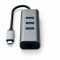 Bild 5 Satechi Alu USB-C Hub - Eleganter mobiler USB-C Hub mit 3x USB 3.0 Ports sowie Gigabit Ethernet Port und LED, ideal für alle Laptops & MacBooks & iMacs mit USB-C Anschluss - Space Gray