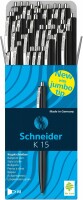 SCHNEIDER Kugelschreiber K15 1mm 574/50STK/SCHWARZ /K15 schwarz, 50