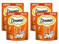 Dreamies Katzen-Snack mit Huhn, 4 x 180g, Snackart: Biscuits