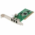 StarTech.com 4 Port 1394a FireWire PCI Schnittstellenkarte - 3x