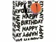 Stewo Geschenktasche Happy Birthday 23 x 13 x 30