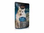 Leonardo Cat Food Nassfutter Forelle & Catnip, 85 g, Tierbedürfnis: Haut