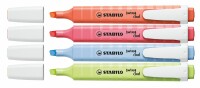 STABILO Textmarker Swing Cool 1-4mm 275/4-08-1 ass. 4 Stück