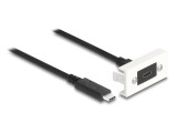 DeLock Easy 45 Modul SuperSpeed USB-C zu USB-C, Kabelpeitsche