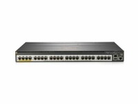 Hewlett Packard Enterprise HPE Aruba Networking PoE+ Switch 2930M-24SR-PoE+ 24 Port