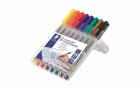 Staedtler Folienstift Lumocolor 316 F 8er-Set, wasserlöslich