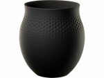 Villeroy & Boch Vase Collier Perle No. 1, Schwarz, Höhe: 17.5