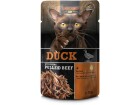 Leonardo Cat Food Nassfutter Ente & Pulled Beef, 16 x 70