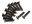 HPI Flachkopfschrauben 2.6 x 12 mm 12 Stück, Schraubenkopf: Flachkopf, Schraubenkopfantrieb: Kreuzschlitz, Gewindetyp: Selbstschneidend, Produkttyp: Schrauben