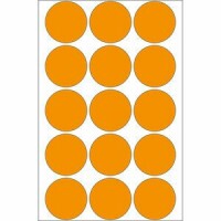 HERMA     HERMA Etiketten rund 32mm 2274 orange 360 Stück, Kein