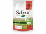 Schesir Nassfutter Bio Rind, 85 g, Tierbedürfnis: Verdauung, Magen