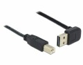 DeLock USB2.0 Easy Kabel, A-B, 3m, SW,