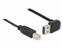 DeLock USB2.0 Easy Kabel, A-B, 3m, SW