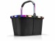 Reisenthel Einkaufskorb Carrybag Rainbow Black, Breite: 48 cm