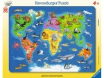 Ravensburger Puzzle Weltkarte mit