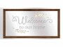 Dameco Spiegel LED «Welcome» 40 x 20 cm, Eigenschaften