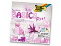 Folia Faltblätter Basics rosa