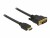 Bild 2 DeLock Kabel HDMI ? DVI, 1.5 m, bidirektional, Kabeltyp