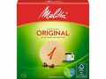 Melitta Filtertüte Original 1 100 Stück, Filtergrösse: 1