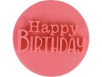 Cut my Cookies Stempel Happy Birthday Text, Detailfarbe: Rosa, Material