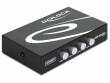DeLock Switchbox USB2.0.4 Port, Bedienungsart: Tasten, Anzahl