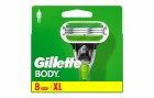 Gillette Rasierklingen Body 8 Stück, Verpackungseinheit: 8 Stück