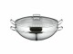 WMF Wok Macao 4-teilig, Material: Cromargan, Pfannentyp: Wok