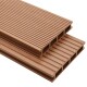 vidaXL , Farbe: Braun, Material: Holz-Kunststoff-Verbundwerkstoff
