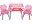Bild 1 Arditex Kindersitzgruppe Peppa Pig Mehrfarbig; Rosa, Detailfarbe