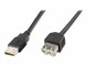 Digitus ASSMANN Basic - USB extension cable - USB (F