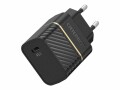 OTTERBOX EU WallCharger45WGaN-1XUSB-C45WUSB-PDBLK