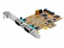 EXSYS PCI-Express-Karte RS-232/422/485, Datenanschluss Seite B